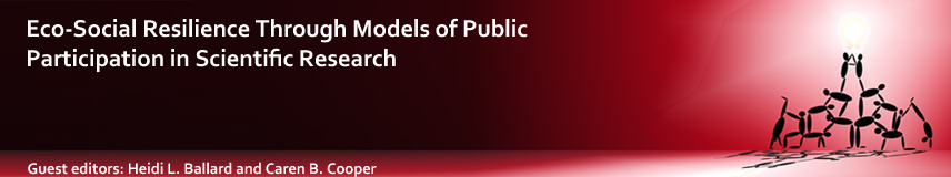 Eco-Social Resilience Through Models of Public Participation in Scientific Research